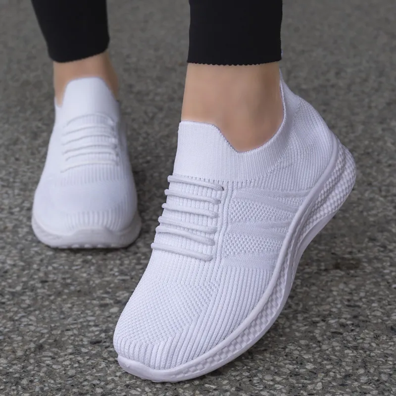 спортни обувки - дамски - D194 white