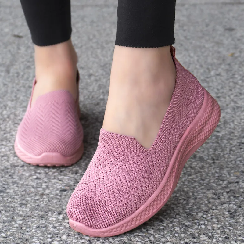 Ежедневни дамски обувки D207 pink 1