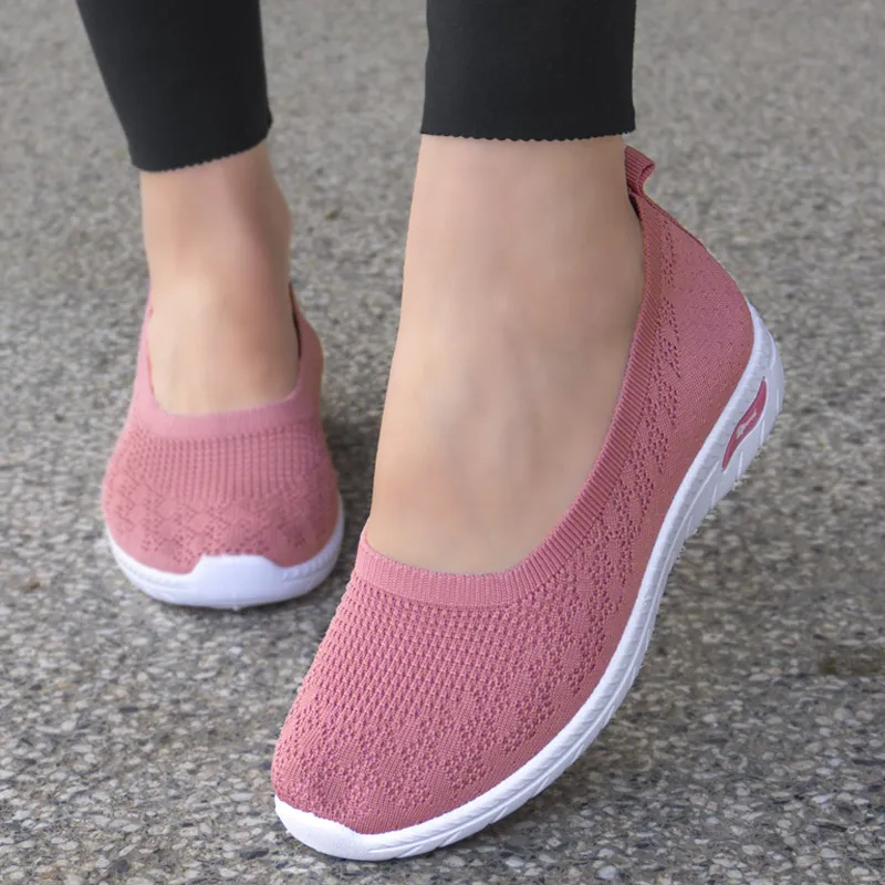 Ежедневни дамски обувки D210 pink 2