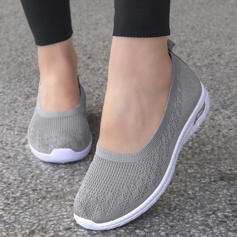 Ежедневни дамски обувки D210 gray 2