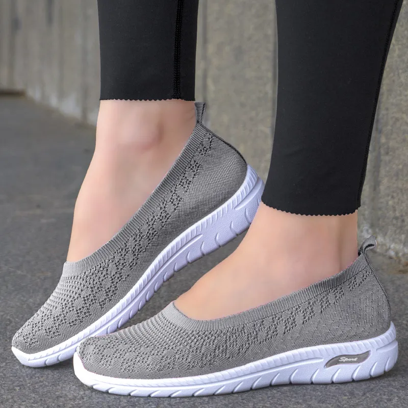 Ежедневни дамски обувки D210 gray 3