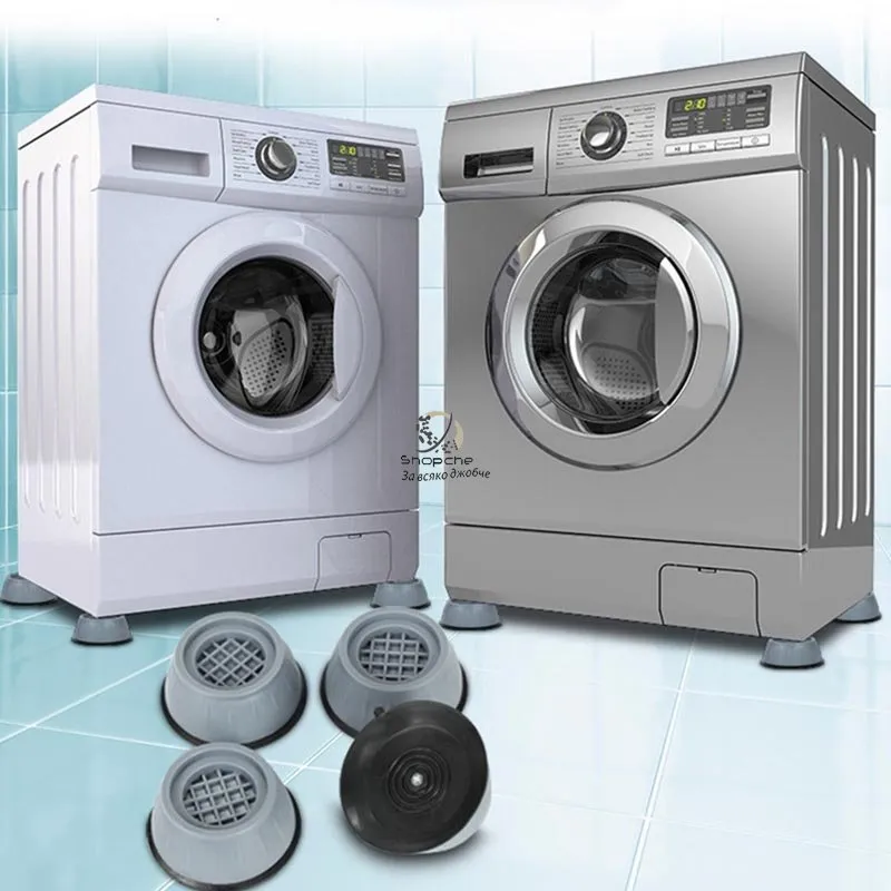 Крачета за пералня - неплъзгаща защита комплект от 4 броя 3