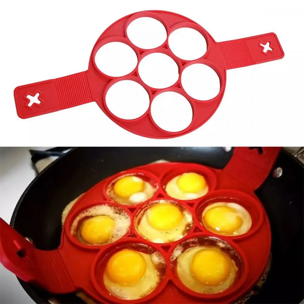 	силиконова форма за палачинки и яйца 2