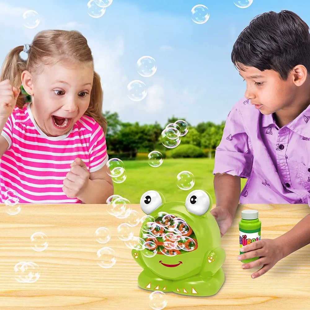 Детска играчка за сапунени балочнета с формата на жаба 2