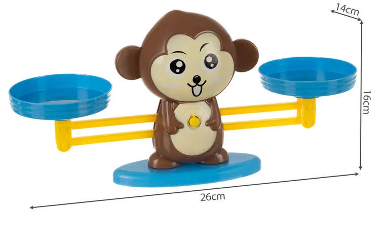 Образователна игра маймуна – скала за баланс 2