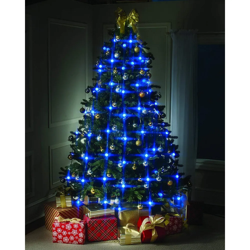Коледни LED лампички за елха Star shower tree dazzler 4