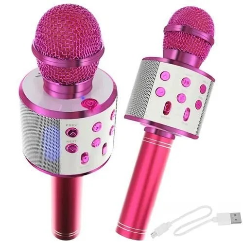 Микрофон  с високоговорител - караоке 1