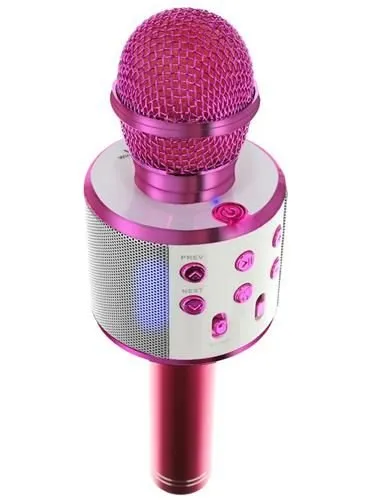 Микрофон  с високоговорител - караоке 3