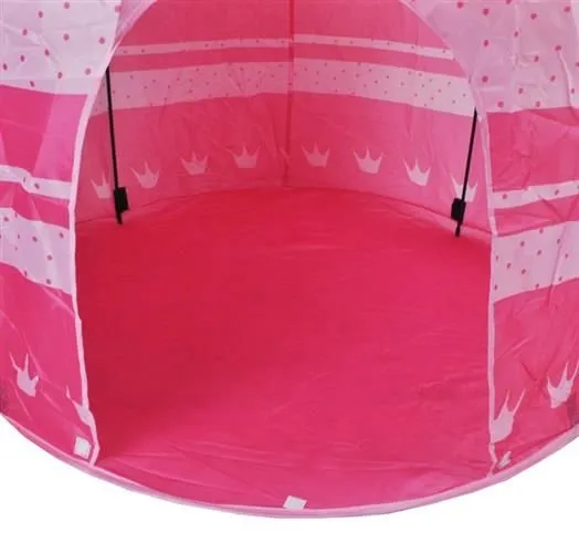 Детска палатка замък - розова и синя 135х105 см 12