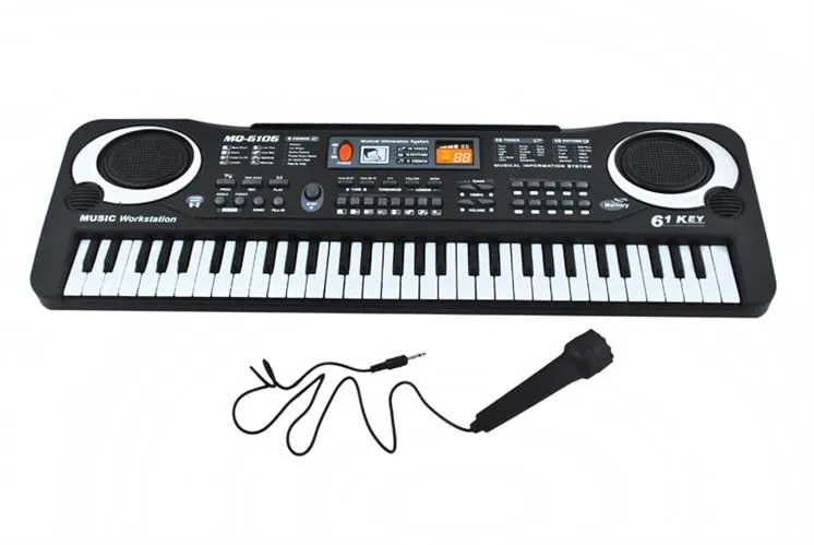 Клавиатура – електронен орган + микрофон 1