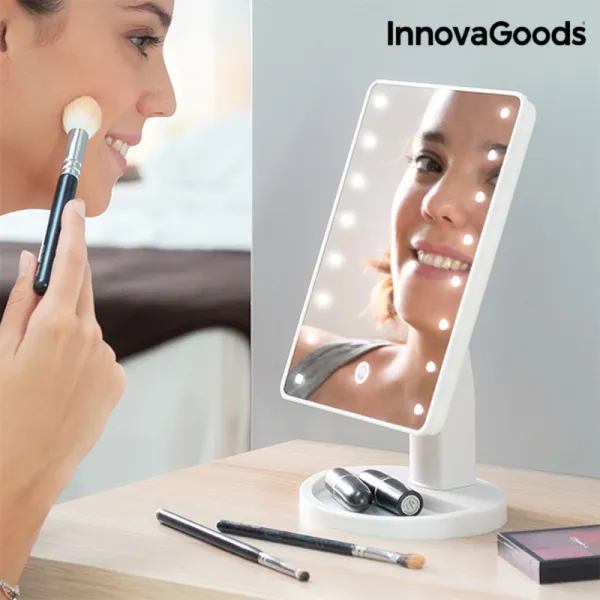 Интерактивно LED Огледало за Маса InnovaGoods 1