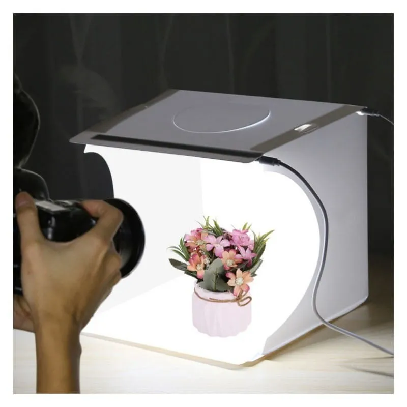 Фото кутия с осветление за продуктова фотография 6