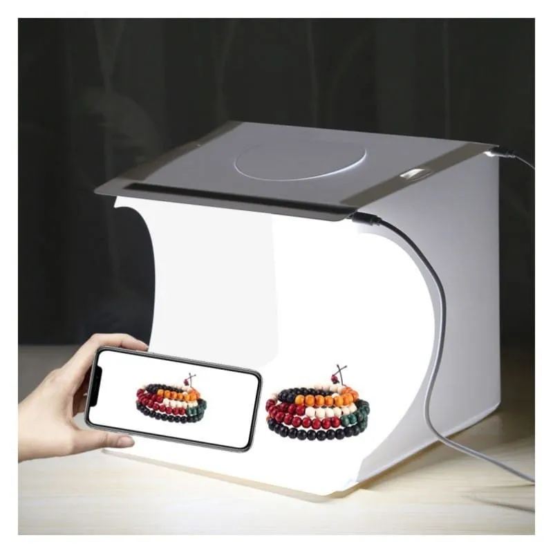 Фото кутия с осветление за продуктова фотография 7