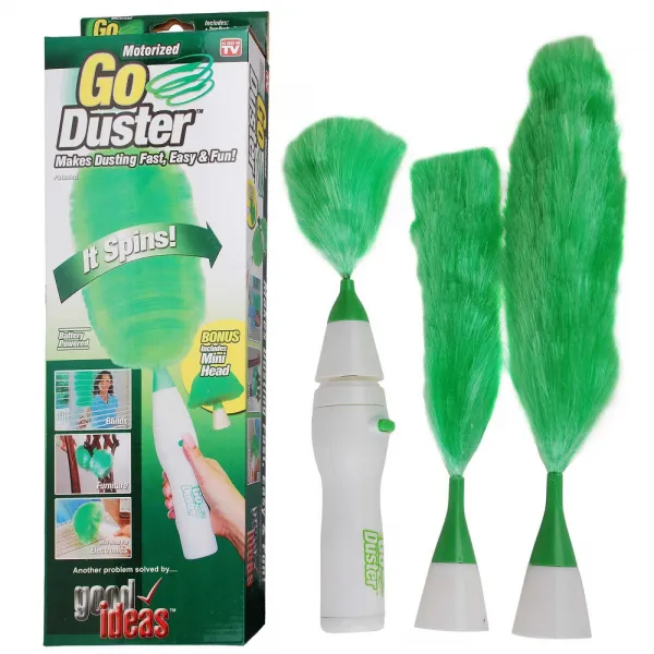 Електрическа Четка за прах – Go Duster с 3 сменяеми приставки 1