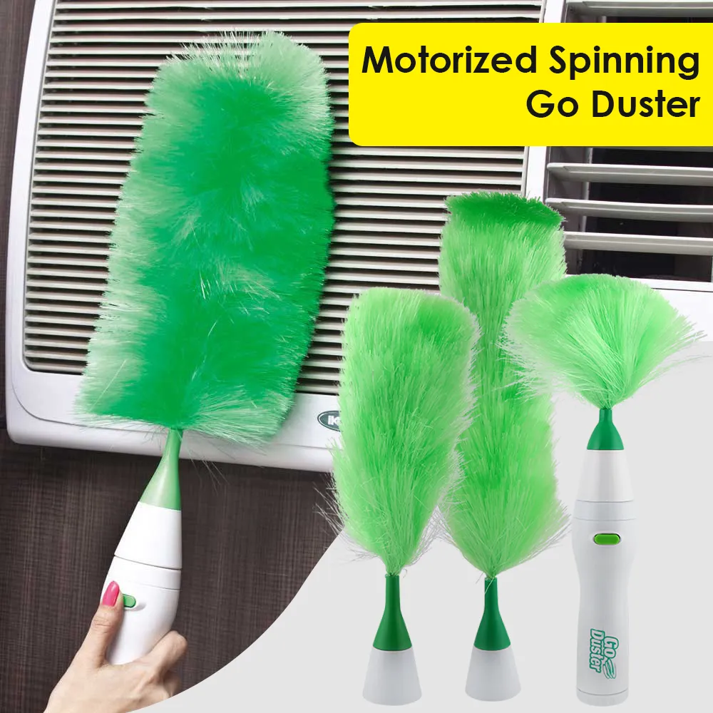 Електрическа Четка за прах – Go Duster с 3 сменяеми приставки 3