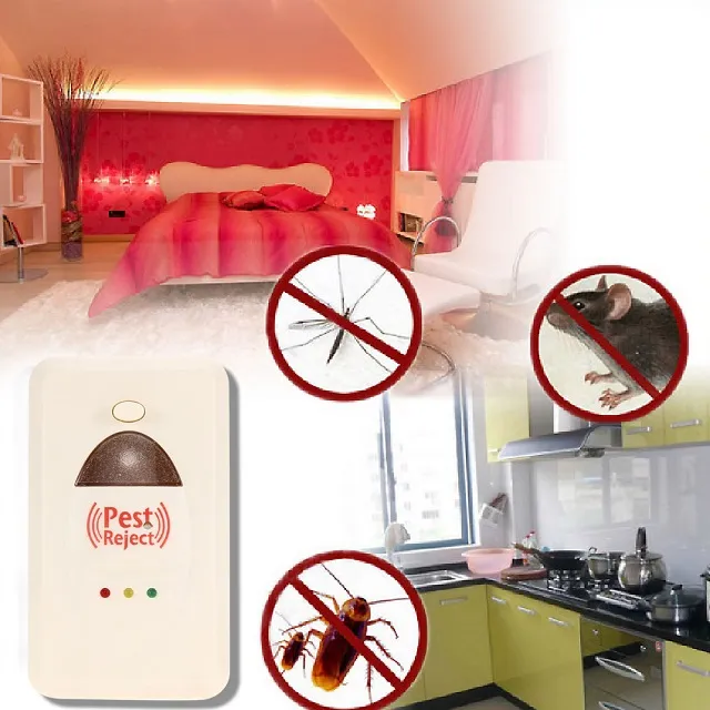 Ултразвуков уред против насекоми и гризачи Pest Reject 1
