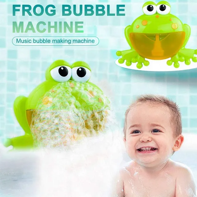 Играчка за баня жаба със сапунени балончета 2