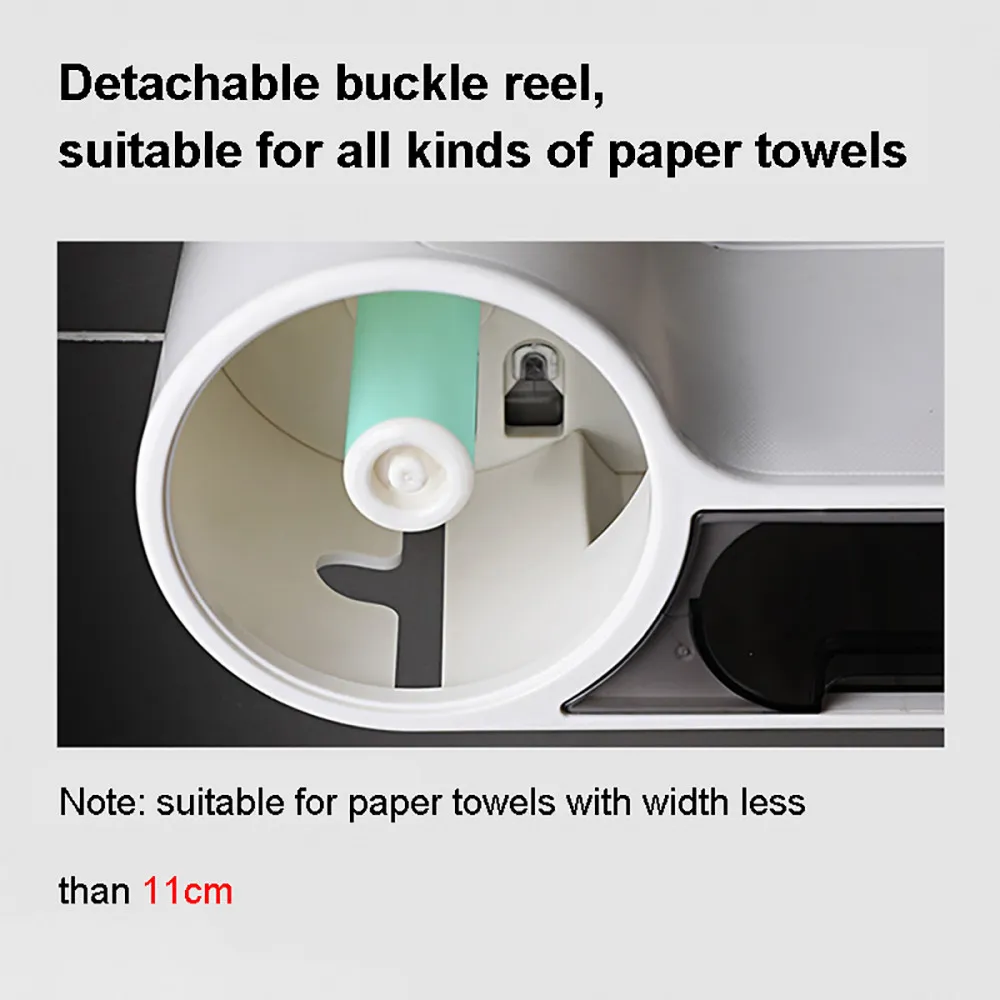 Диспенсър за тоалетна хартия с поставка за телефон и чекмедже 3