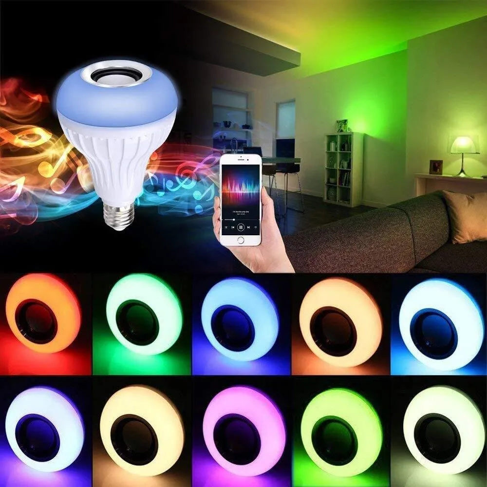 RGB диско лампа/крушка с Bluetooth колона LED 5