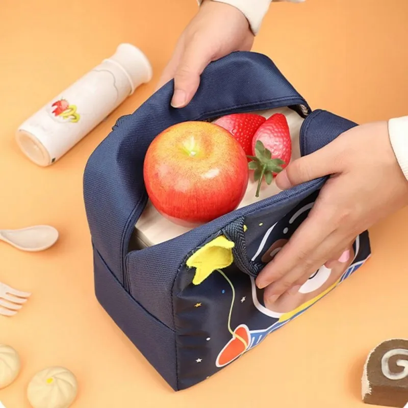 Термо чанта за детска кухня - Мече космонавт 3