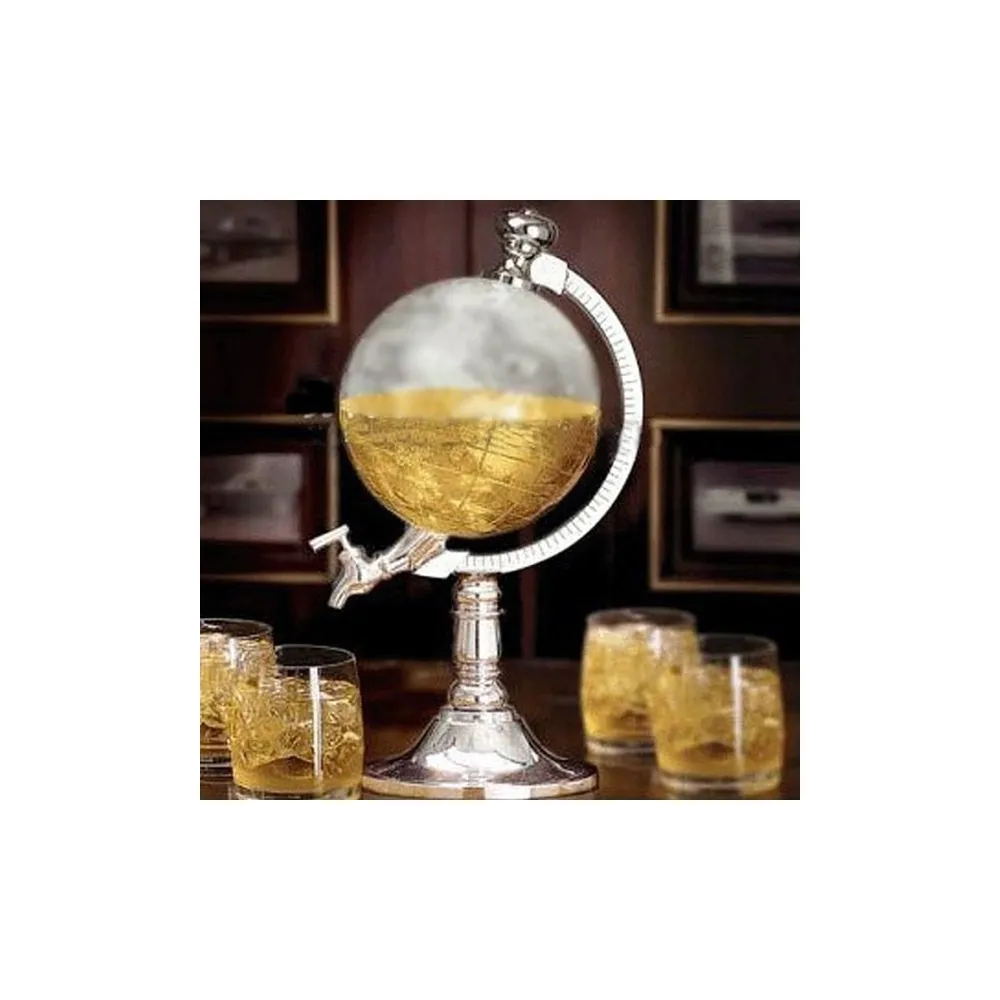 Диспенсър напитки във формата на глобус ,1000 ml, прозрачен  2