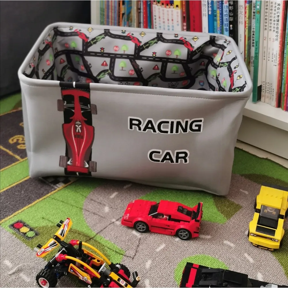 Кош за играчки  Racing-  текстилен 9