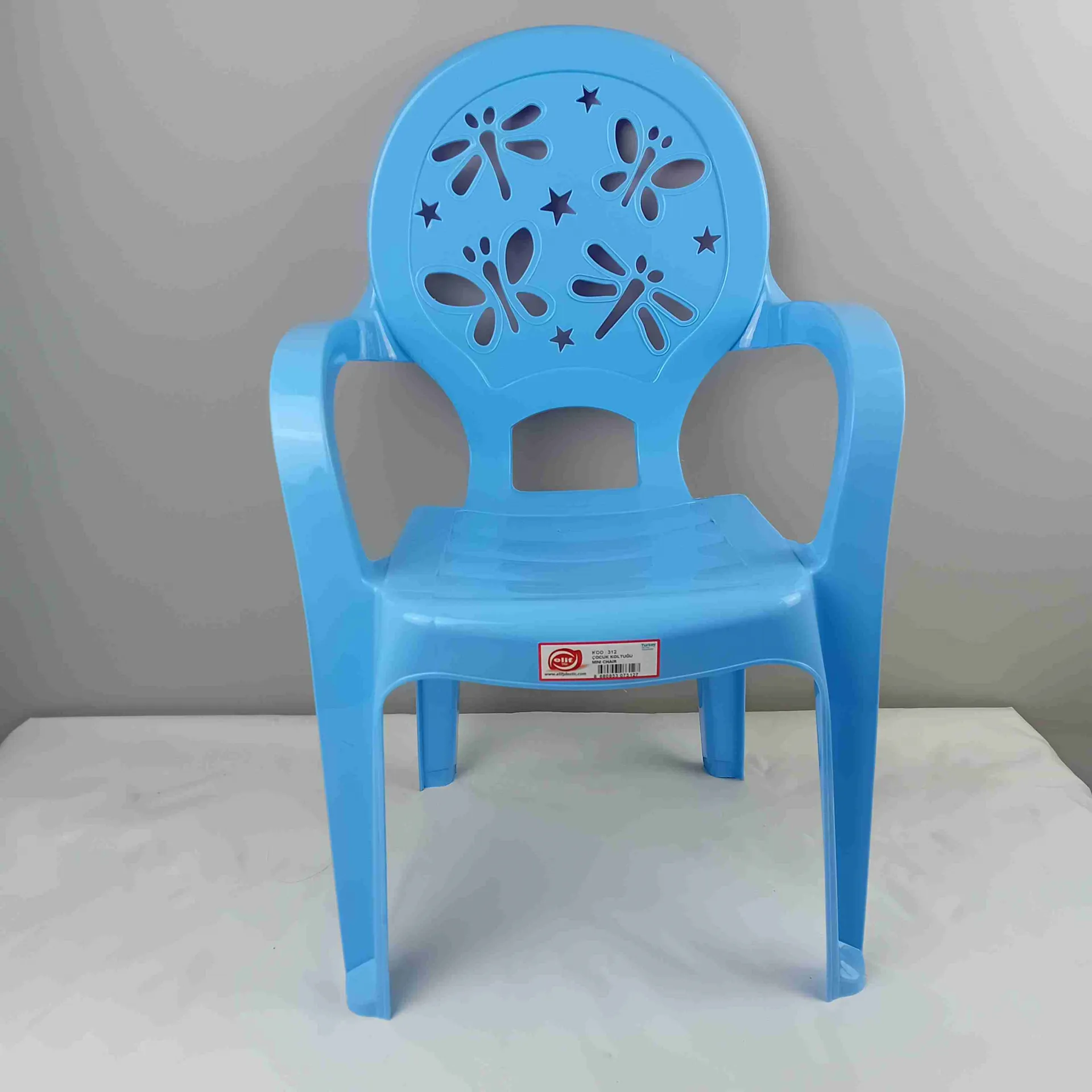 Детско столче пластмаса - различни цветове 4