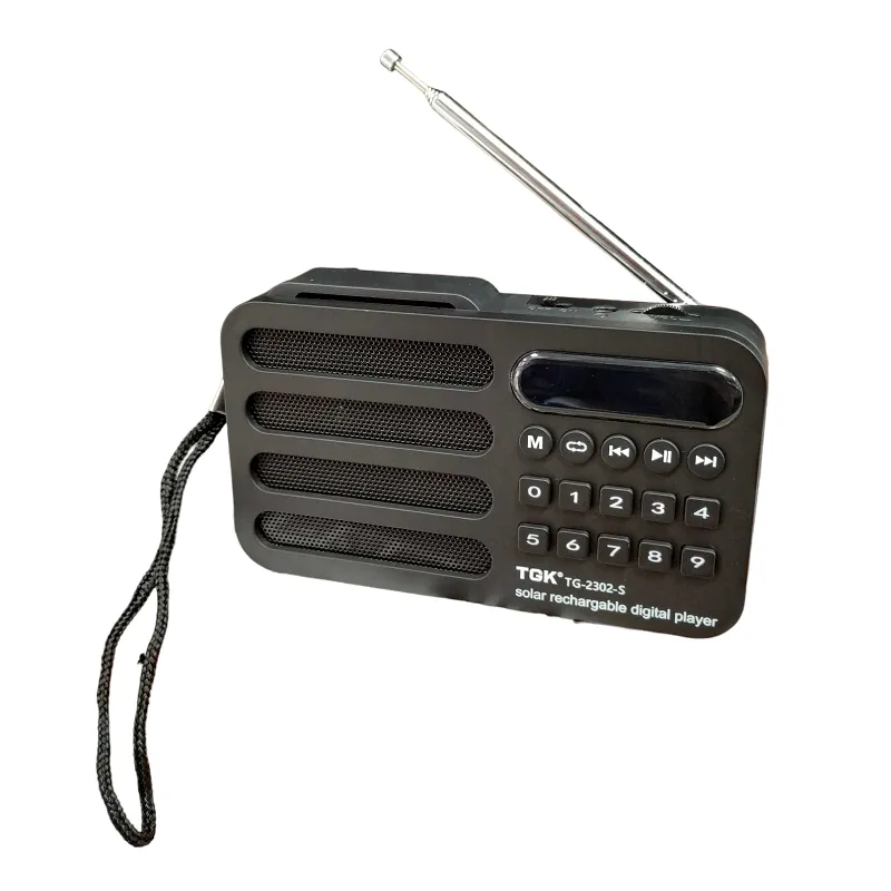 JOC TG2302S - Преносимо радио с Bluetooth, SD карта и соларен панел 2