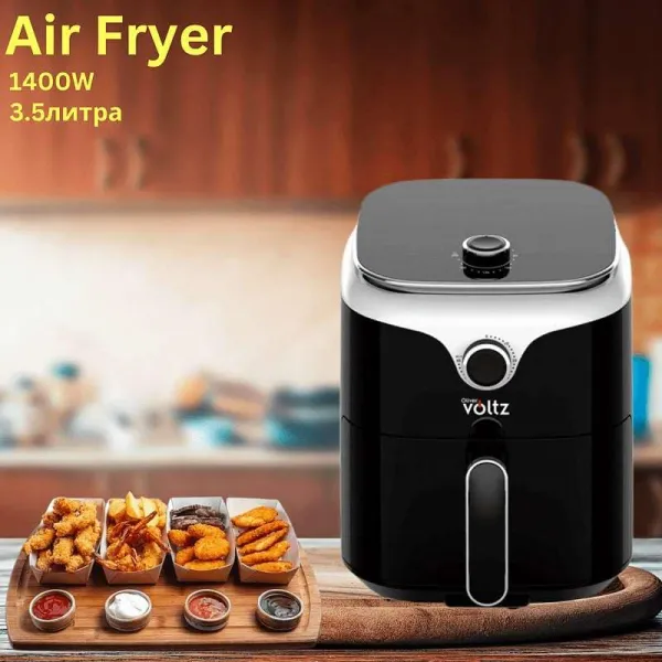 Фритюрник AirFryer Voltz OV51980V, 1400W, 3.5л., Горещ въздух 1