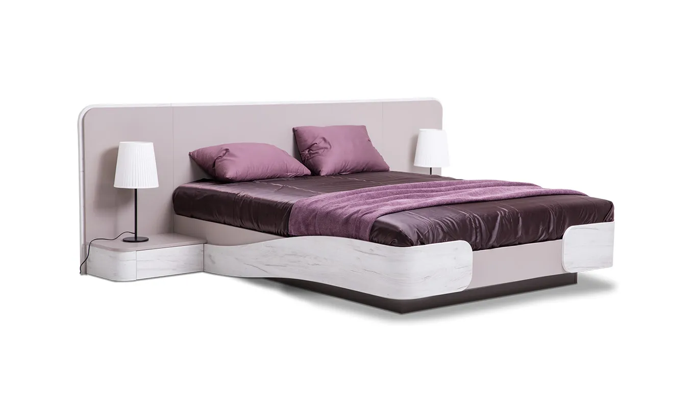 Легло със заоблени ръбове Аура 1