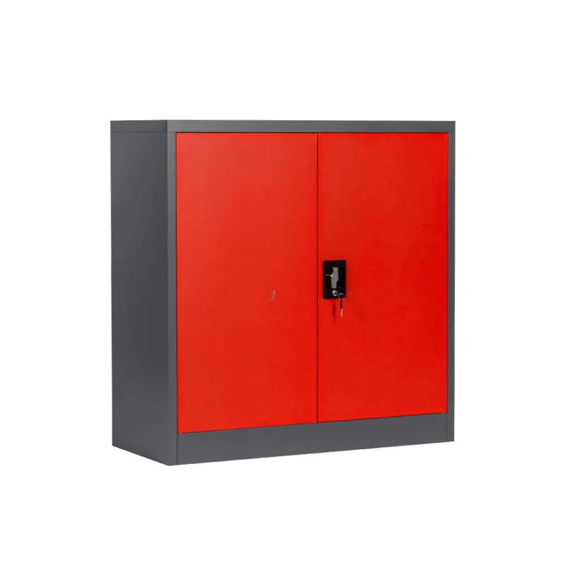Метален шкаф CR-1239-Е SAND червен/графит 1
