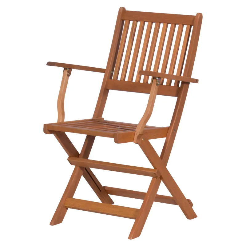 Сгъваем дървен градински стол MIKA 2