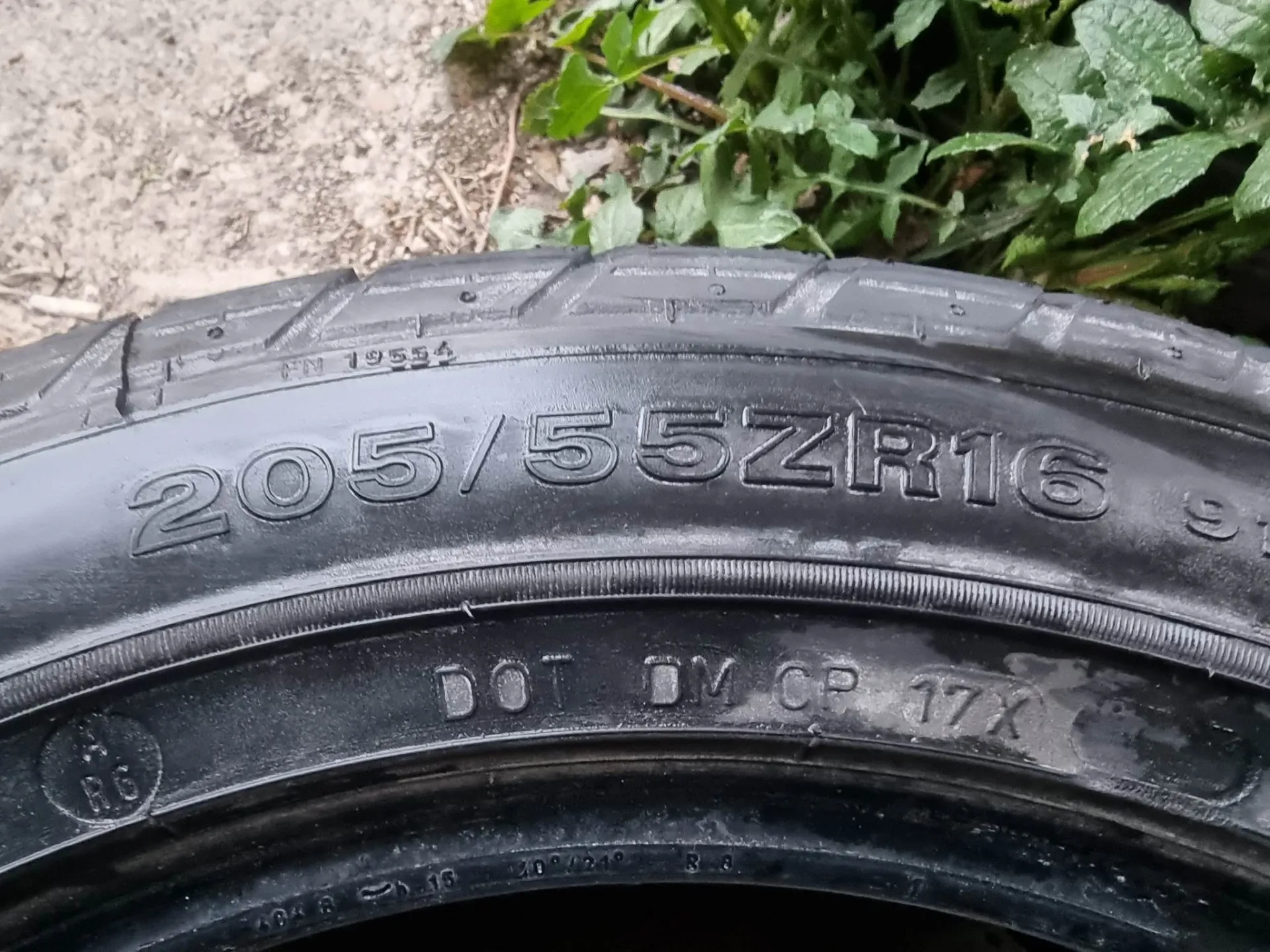1бр лятна гума 205/55/16 Dunlop R42 2
