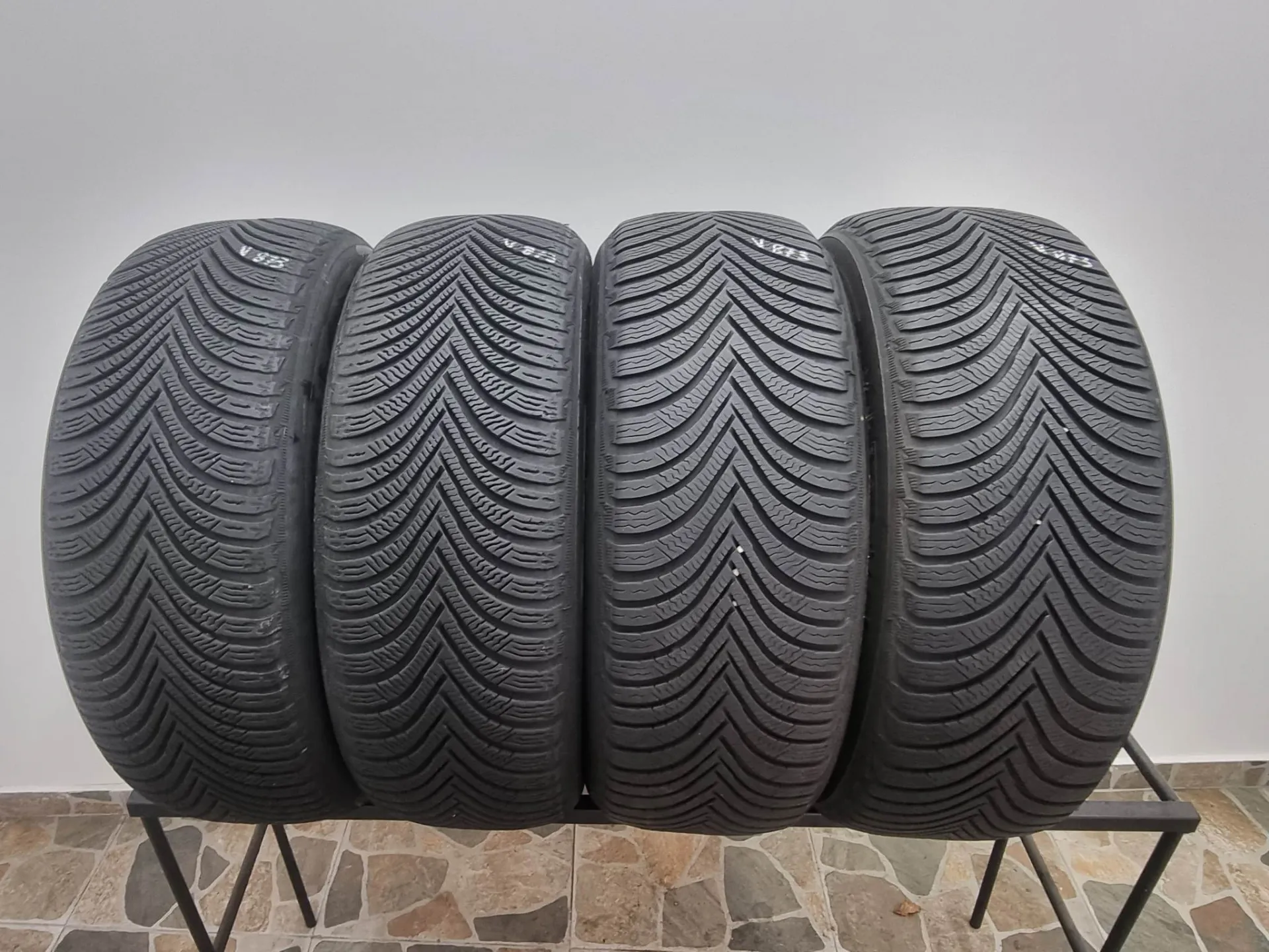 4бр зимни гуми 225/55/16 Michelin V873 5