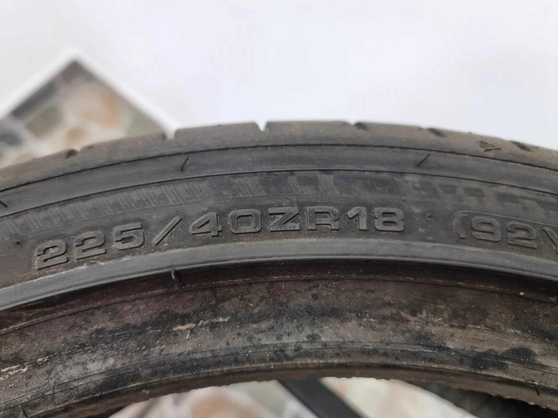 1бр лятна гума 225/40/18 Dunlop R34 2