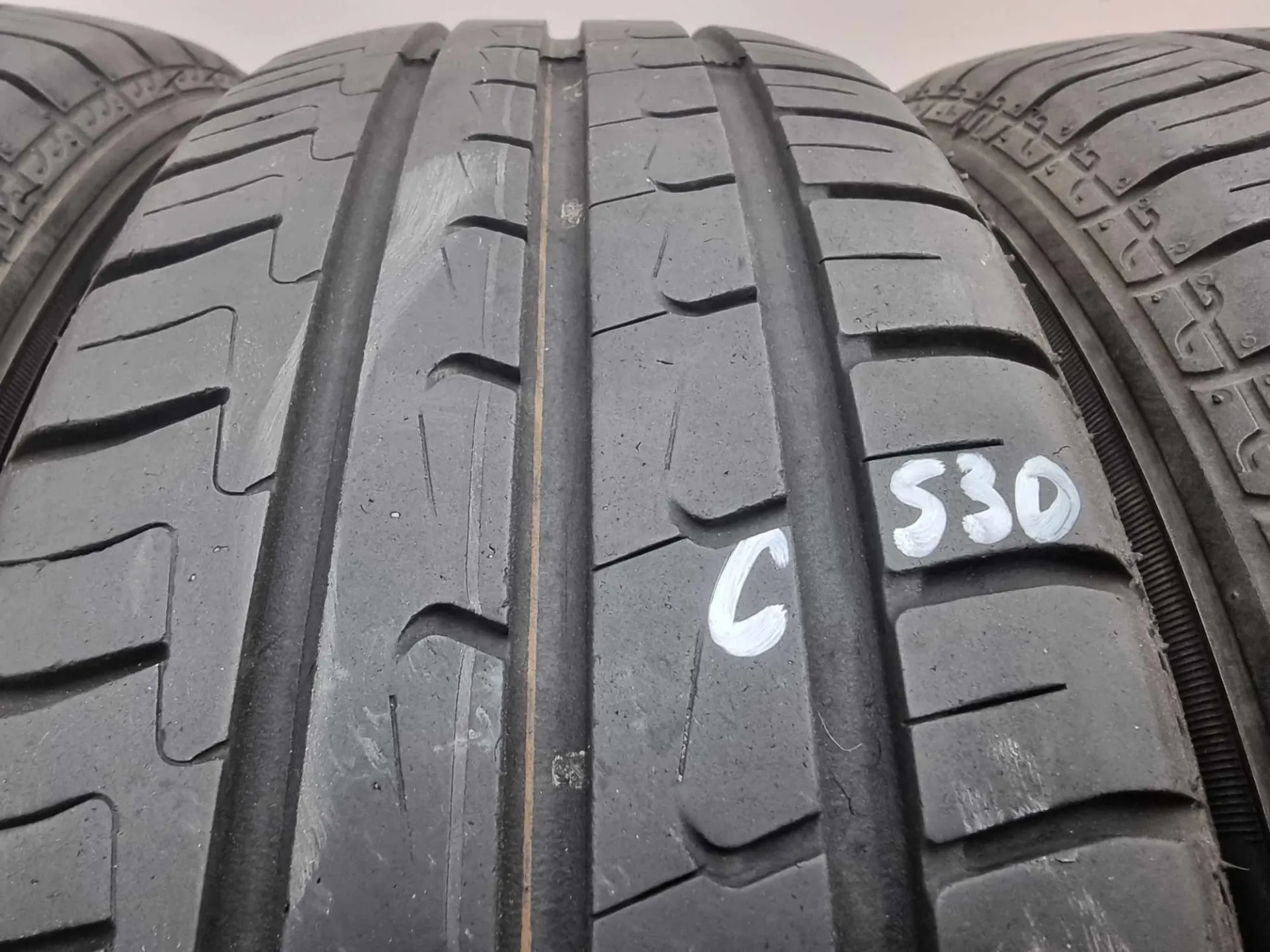4бр летни гуми 175/60/15 Dunlop C530 3