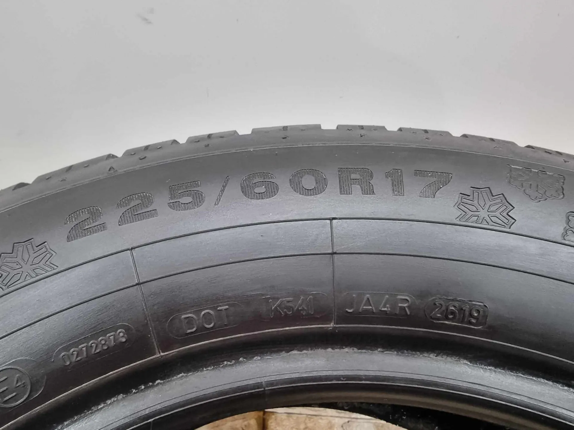 4бр зимни гуми 225/60/17 Dunlop C562 6