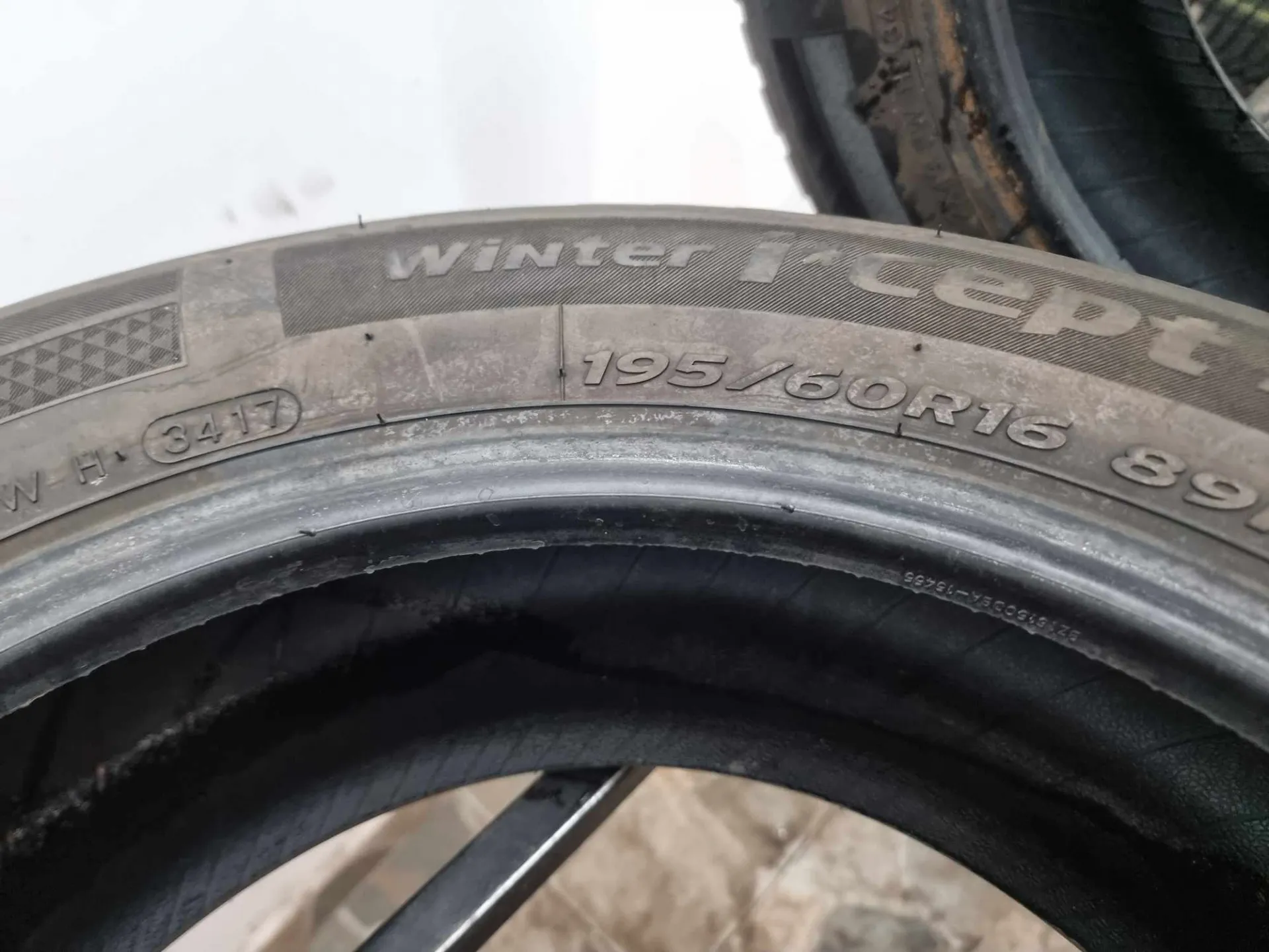 2бр зимни гуми 195/60/16 HANKOOK L0758 4