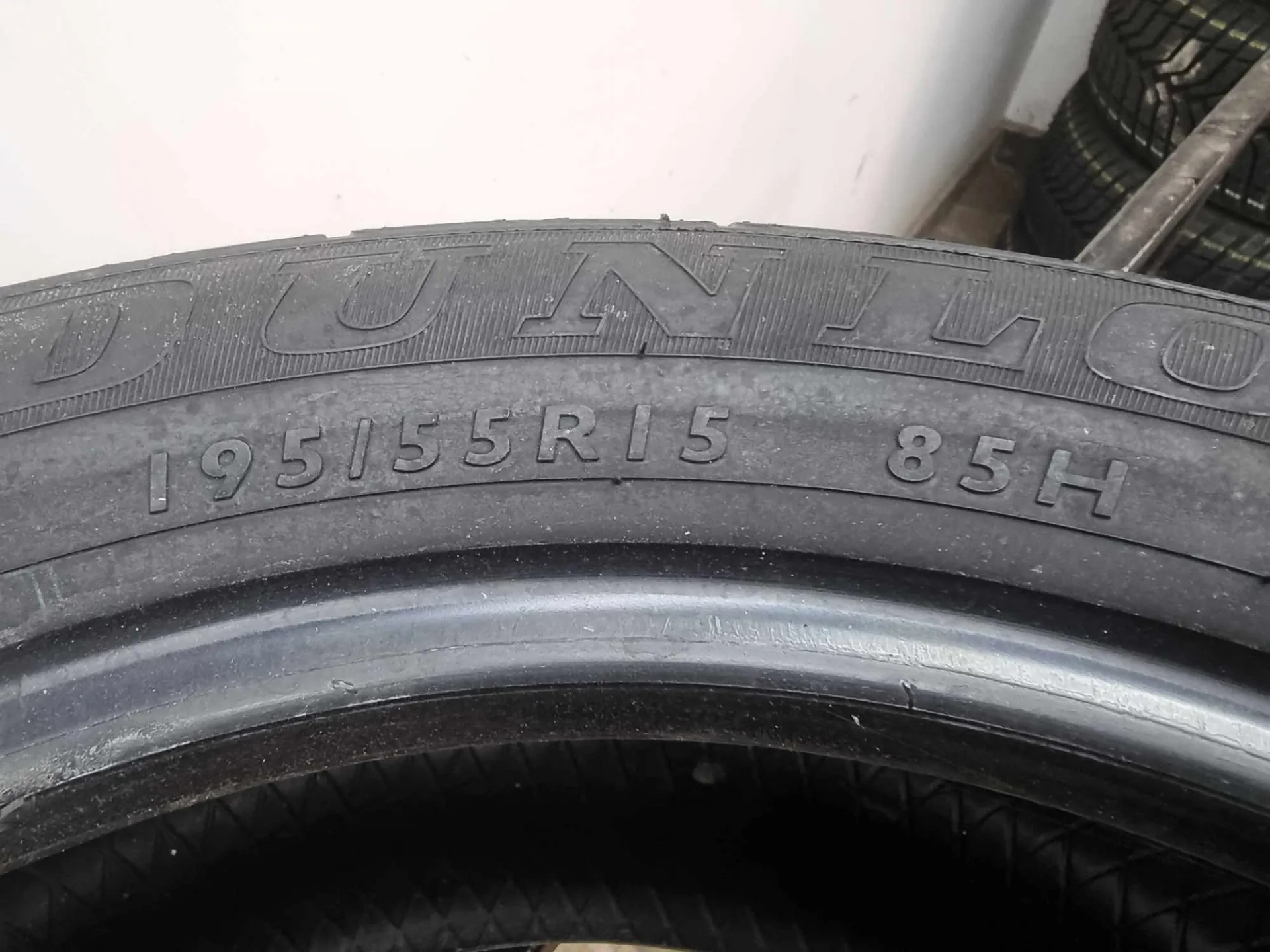 1бр лятна гума 195/55/15 DUNLOP L0805 2