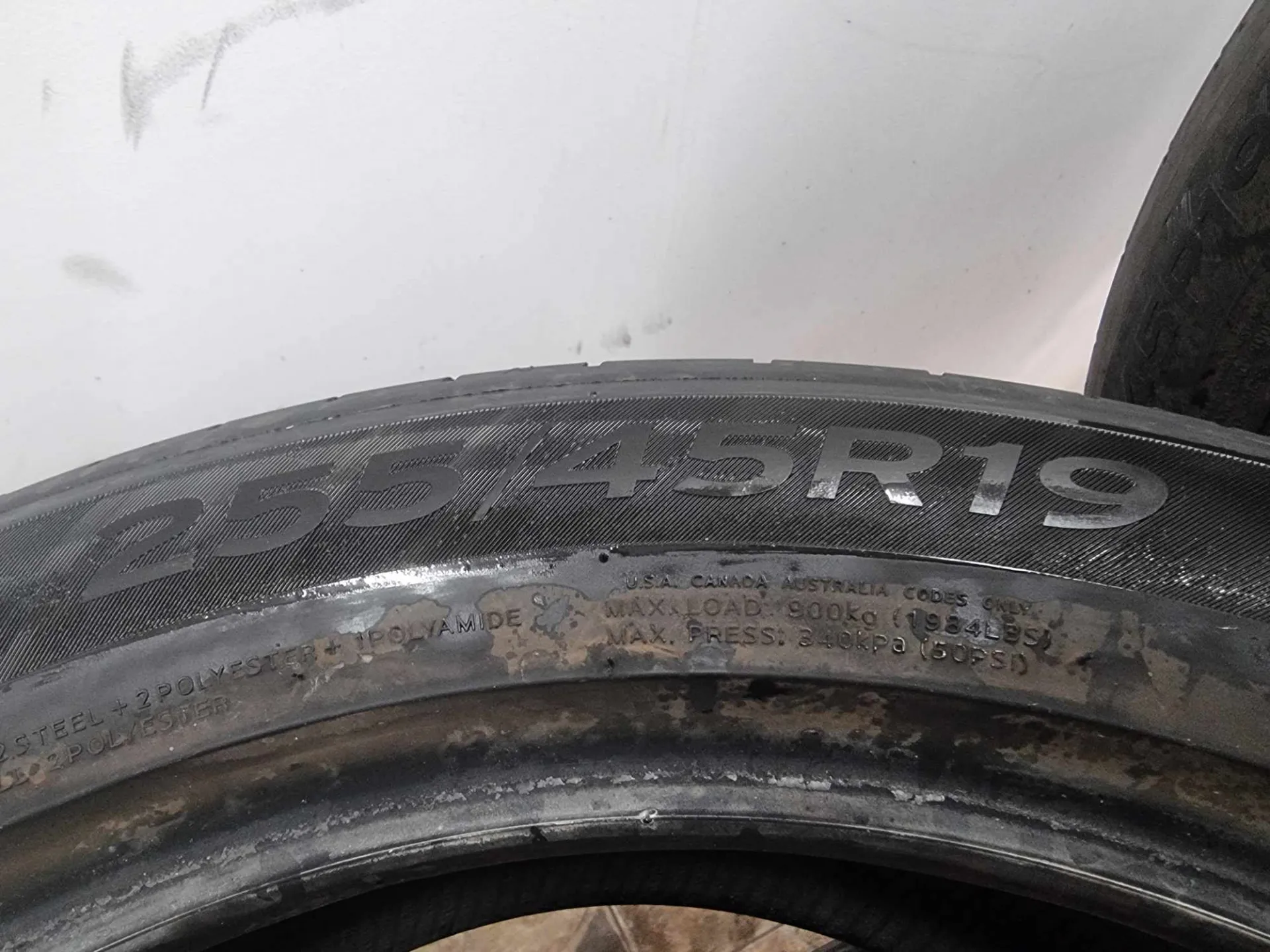 4бр летни гуми 225/45/19 HANKOOK L921 7