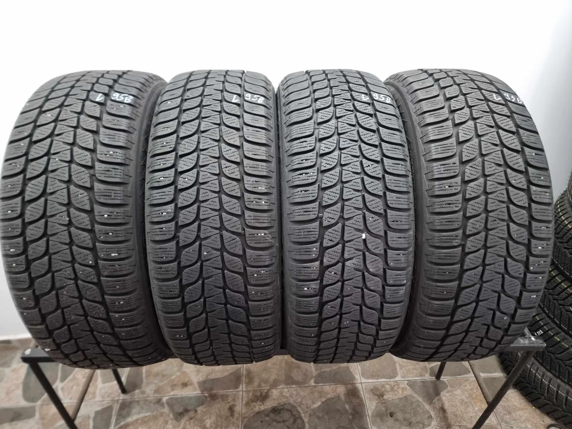 4бр зимни гуми 195/55/16 BRIDGESTONE L0958 5