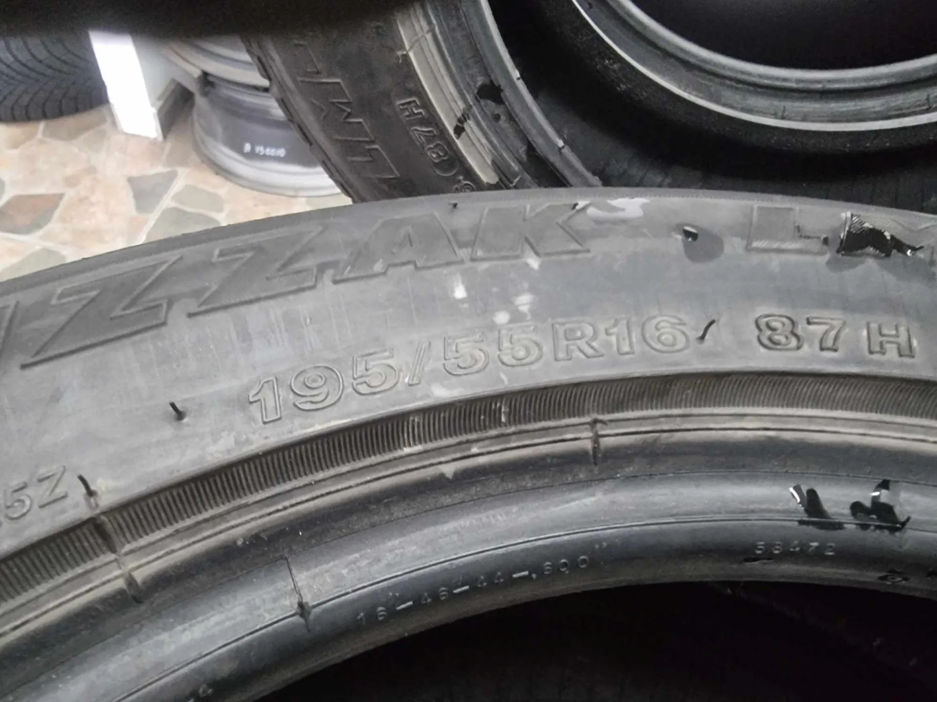 4бр зимни гуми 195/55/16 BRIDGESTONE L0958 6