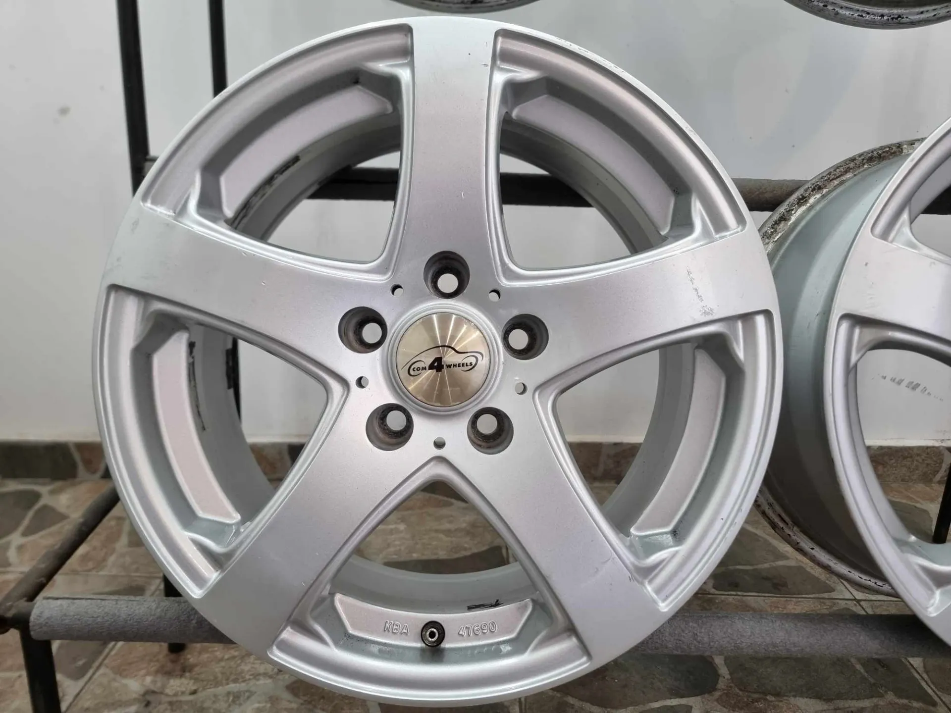 4бр 16ски джанти Com 4 Wheels за Mercedes, Audi, VW 5х112мм A160409 1