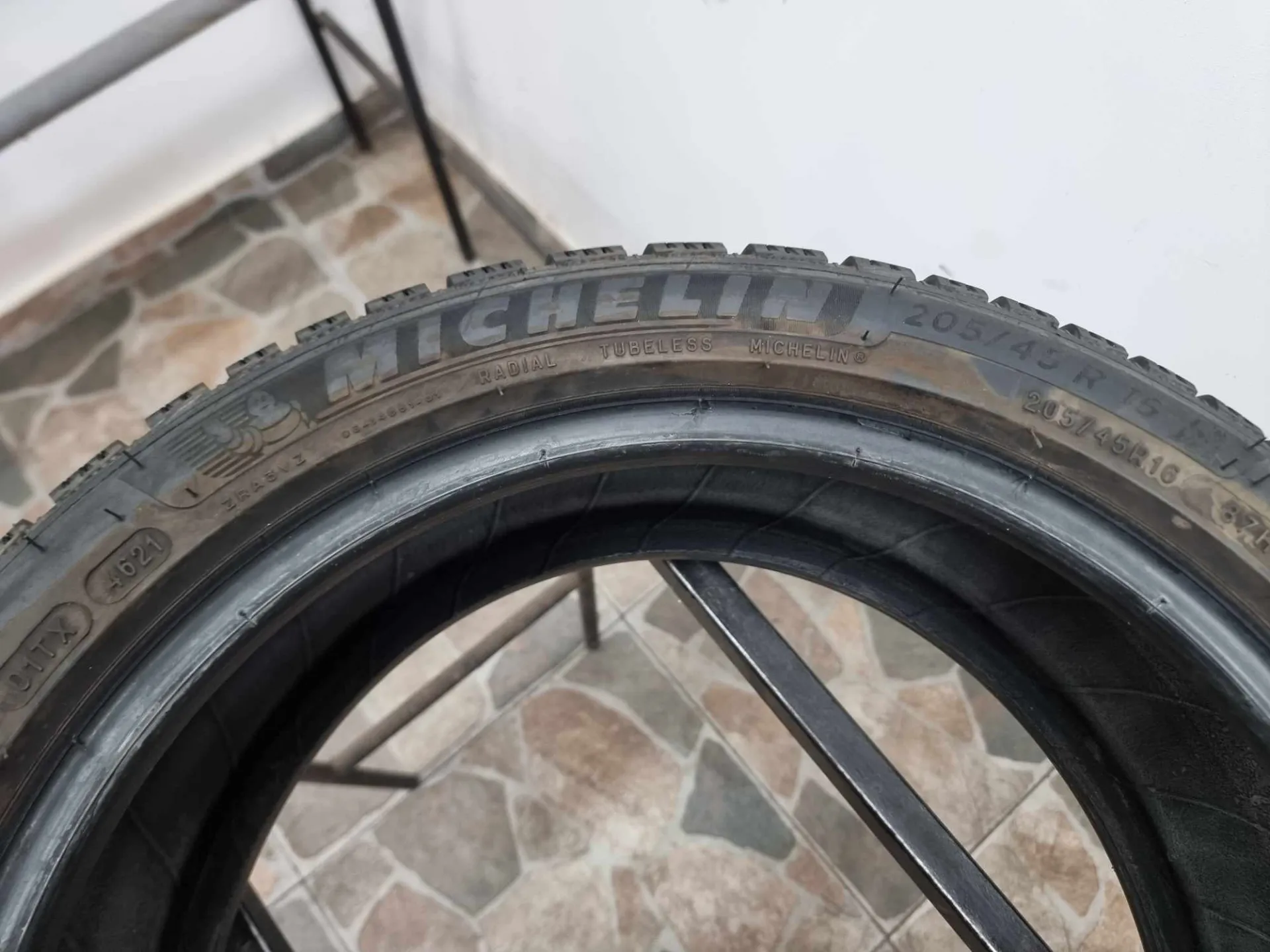 2бр зимни гуми 205/45/16 MICHELIN L01167 4