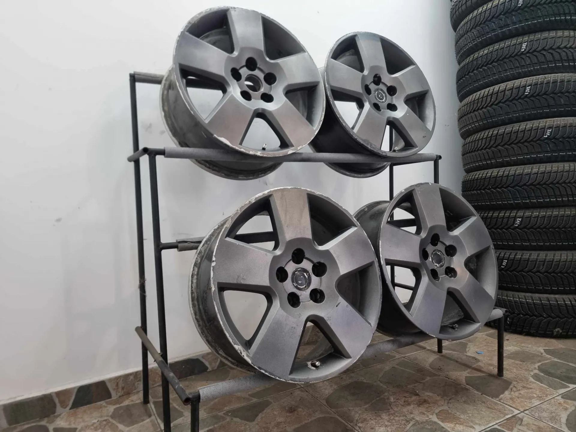 4бр 17ски джанти за VW, AUDI, SEAT, SKODA 5х112мм A170226 5