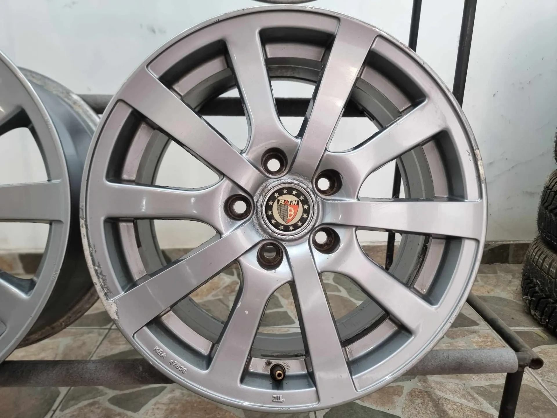 4бр 16ски джанти PLATIN за MERCEDES, AUDI, VW 5х112мм A160547 4