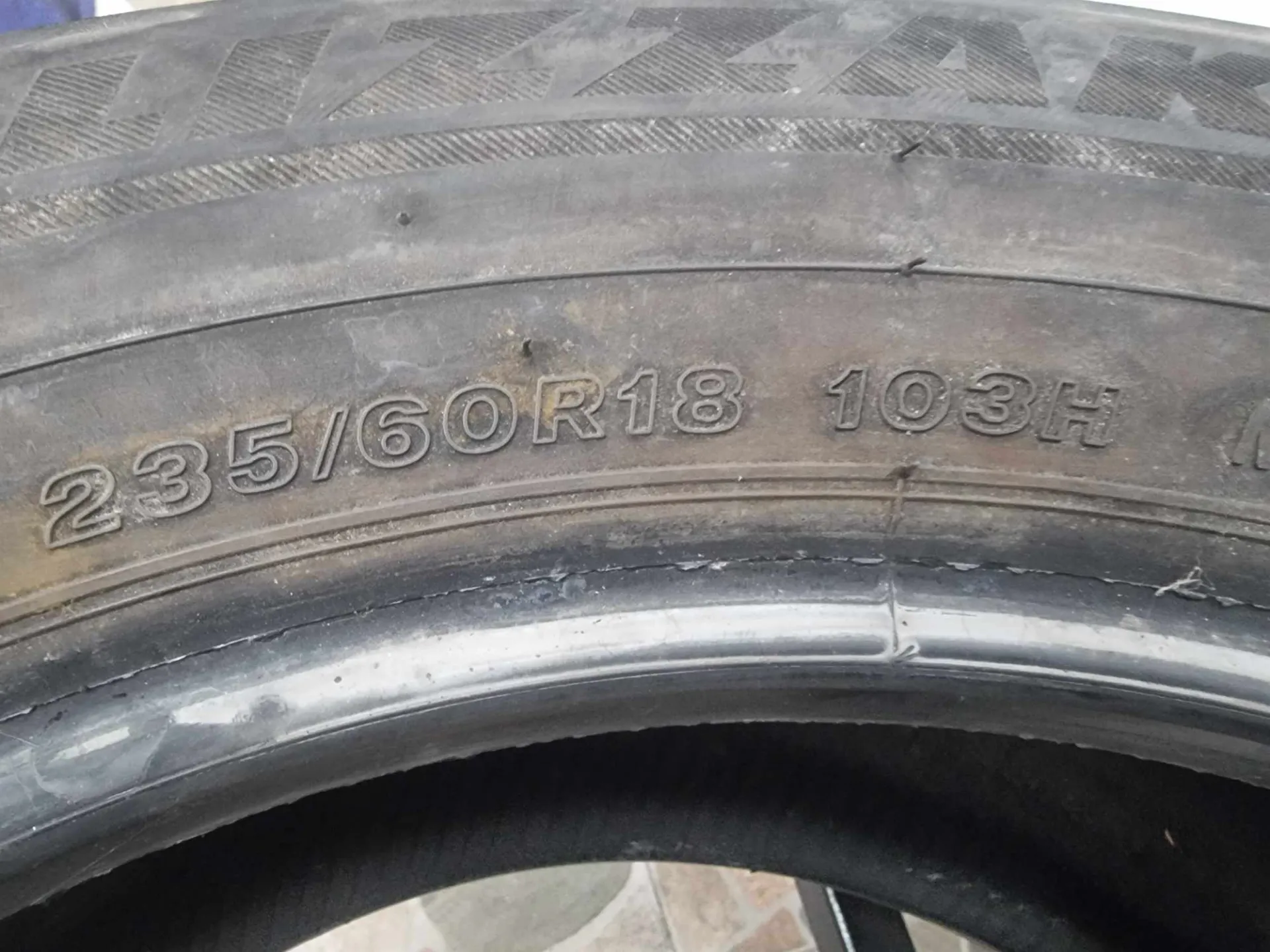 2бр зимни гуми 235/60/18 BRIDGESTONE L01562 4