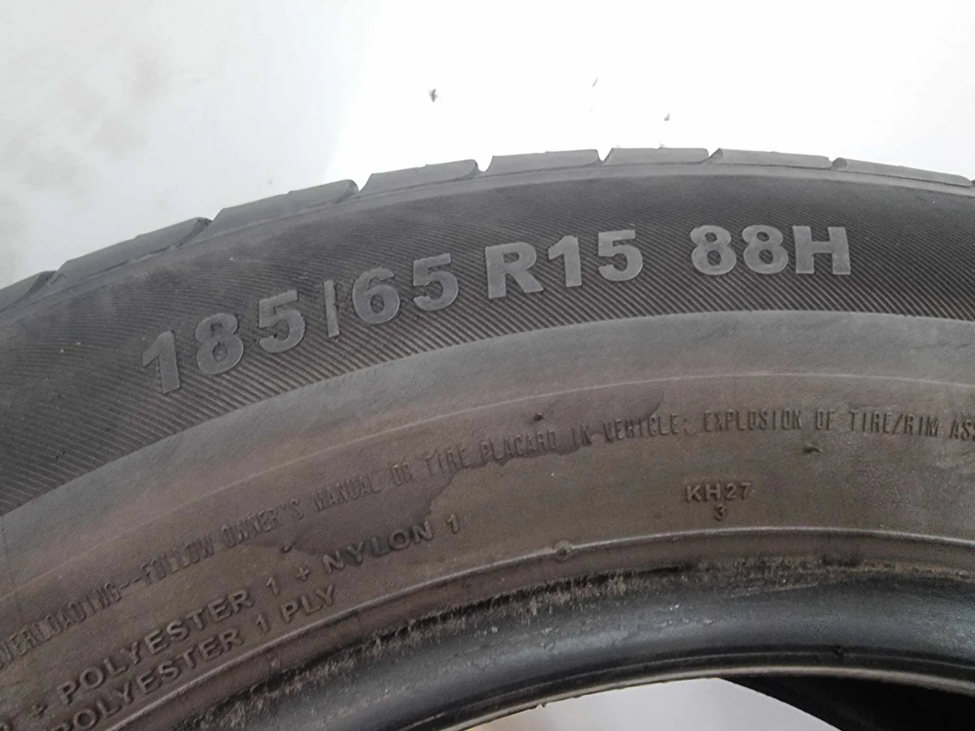 4бр летни гуми 185/65/15 KUMHO L01638 6