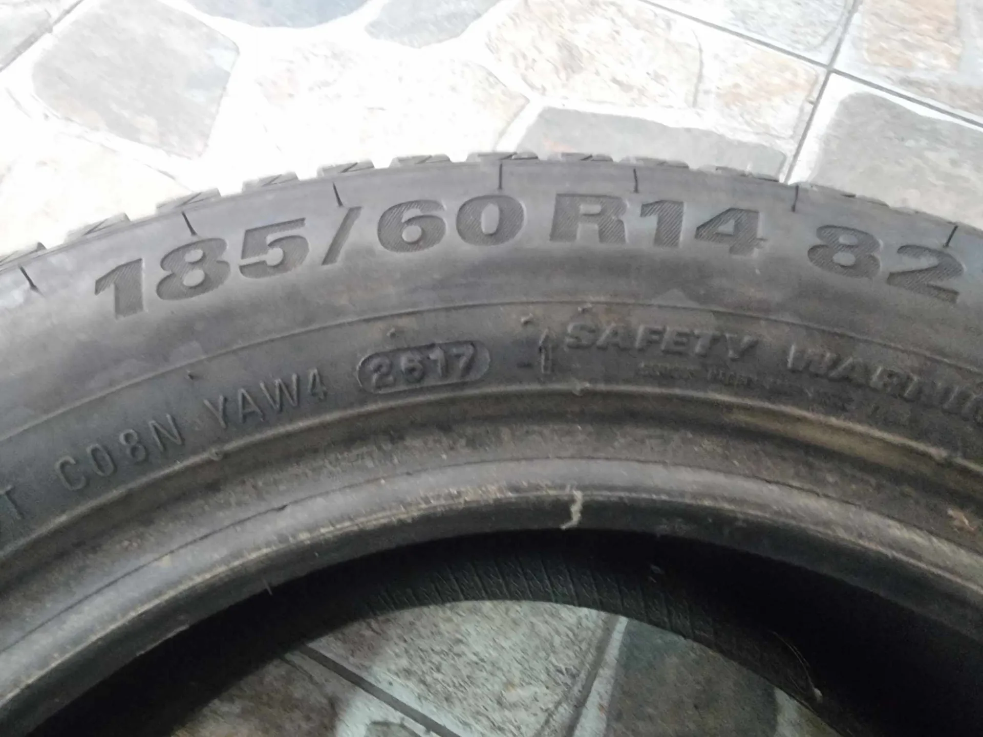 2бр зимни гуми 185/60/14 KUMHO L01667 4