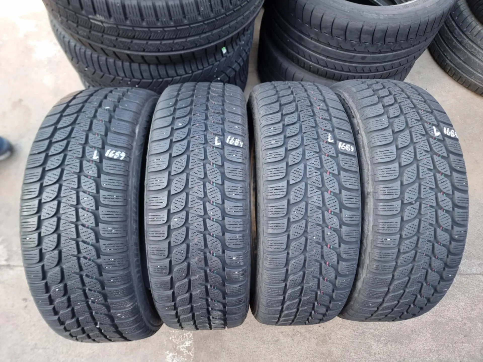 4бр зимни гуми 195/60/16 BRIDGESTONE L01684 5